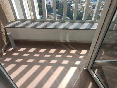Balcony Image of 1200 Sq.ft 3 BHK Apartment / Flat for rent in Runwal The Central Park, Chinchwad Pune for Rs. 42000