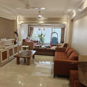 Hall Image of 1300 Sq.ft 2 BHK Apartment / Flat for rent in Malabar Hill Mumbai for Rs. 275000
