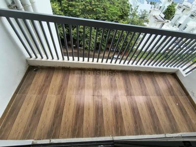 Balcony Image of 1000 Sq.ft 3 BHK Apartment / Flat for rent in Chhani Vadodara for Rs. 20000