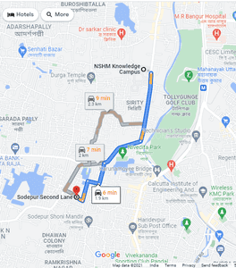 Image of New Launch FLAT Male PG just 10 mins Near NSHM College Tollyjunge Metro  in Tollygunge, Kolkata