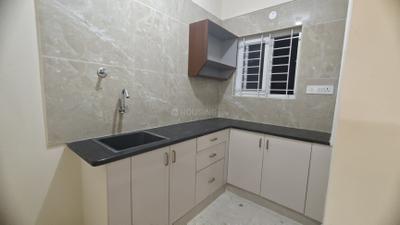 Kitchen Image of 555 Sq.ft 1 BHK Builder Floor for rent in Singasandra Bengaluru for Rs. 26000