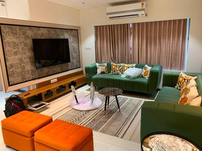 Bedroom Image of 2335 Sq.ft 3 BHK Apartment / Flat for rent in Shivalik Green View, Shantigram Ahmedabad for Rs. 100000