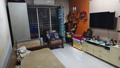 Bedroom Image of 695 Sq.ft 1 BHK Apartment / Flat for sale in Shivshankar Shivram Solitaire, Bhandup West Mumbai for Rs. 9829286