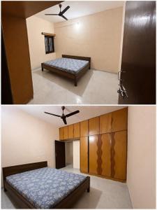 Bedroom Image of 1300 Sq.ft 2 BHK Duplex for rent in Sama Savli Vadodara for Rs. 15000
