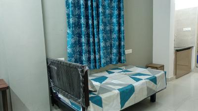 Bedroom Image of 300 Sq.ft 1 RK Builder Floor for rent in Kodathi Bengaluru for Rs. 13000