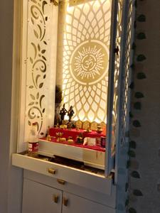 Pooja Room Image of 950 Sq.ft 2 BHK Apartment / Flat for sale in Mangalam Signature, Moshi Pune for Rs. 6000000