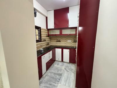 Kitchen Image of 1200 Sq.ft 2 BHK Builder Floor for rent in Beeramguda Sangareddy for Rs. 15500
