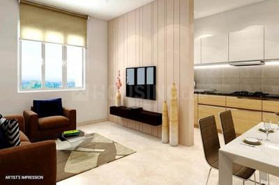 Hall Image of 425 Sq.ft 1 BHK Apartment / Flat for sale in Mahindra Happinest, Devkhope Mumbai for Rs. 1900000