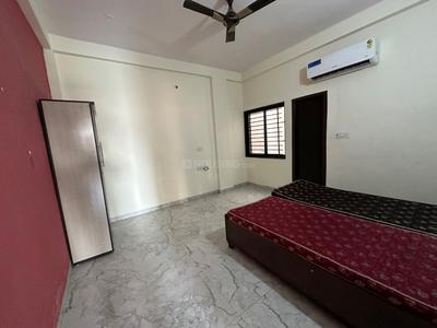 Bedroom Image of 1500 Sq.ft 2 BHK Builder Floor for rent in Mahalakshmi Nagar Indore for Rs. 29000