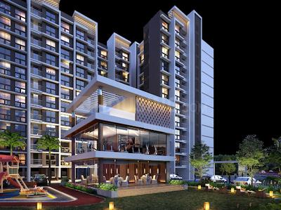 Image of 670 Sq.ft 1 BHK Apartment / Flat for sale in Mangalam, Dhansar, Navi Mumbai for Rs. 4664000