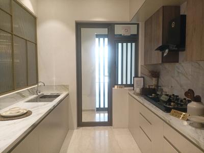 Kitchen Image of 913 Sq.ft 2 BHK Apartment / Flat for sale in Mayfair Sonata Greens, Vikhroli West Mumbai for Rs. 17000000