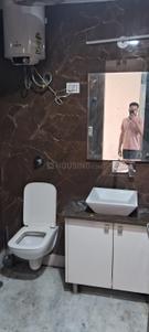 Bathroom Image of 750 Sq.ft 2 BHK Builder Floor for rent in Janakpuri New Delhi for Rs. 33000