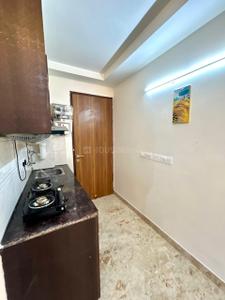 Kitchen Image of 900 Sq.ft 1 BHK Builder Floor for rent in Sector 52 Gurgaon for Rs. 30000