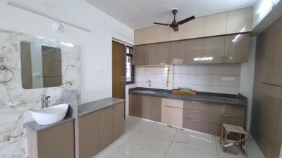 Kitchen Image of 2000 Sq.ft 3 BHK Apartment / Flat for rent in The Atlantis 84, Zundal Ahmedabad for Rs. 28000