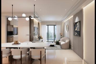 Living Room Image of 1200 Sq.ft 3.5 BHK Apartment / Flat for sale in Andheri West Mumbai for Rs. 40600000