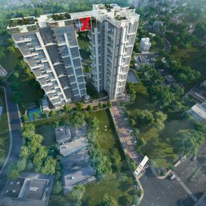 Image of 1333 Sq.ft 3 BHK Apartment / Flat for sale in Merlin X, Tangra, Kolkata for Rs. 22000000