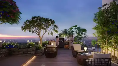 Balcony Image of 942 Sq.ft 2 BHK Apartment / Flat for sale in Spenta Stardeous, Tardeo Mumbai for Rs. 42000000