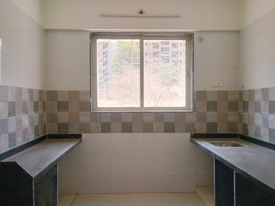 Kitchen Image of 670 Sq.ft 1 BHK Apartment / Flat for sale in Charms Global City Type A1 Liberty, Ambernath East Ambernath for Rs. 3200000