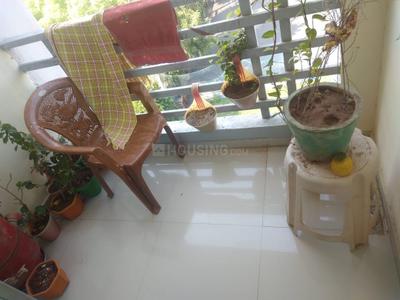 Balcony Image of 1140 Sq.ft 2 BHK Apartment / Flat for rent in Shree Muniji Anand Exotica, Khanpur Vadodara for Rs. 9000