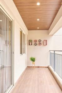 Balcony Image of 656 Sq.ft 1 BHK Apartment / Flat for sale in Mayuri Adhinathpuram, Undri Pune for Rs. 3500000