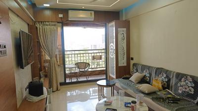 Living Room Image of 1100 Sq.ft 2 BHK Apartment / Flat for rent in Roongta Grandezza Apartment, Govind Nagar Nashik for Rs. 25000