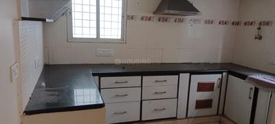Kitchen Image of 1300 Sq.ft 2 BHK Builder Floor for rent in Murugeshpalya Bengaluru for Rs. 32000