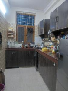 Kitchen Image of 1200 Sq.ft 2 BHK Builder Floor for rent in Sector 105 Noida for Rs. 25000