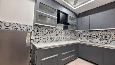 Kitchen Image of 1650 Sq.ft 3 BHK Builder Floor for sale in Gazipur Zirakpur for Rs. 6790000