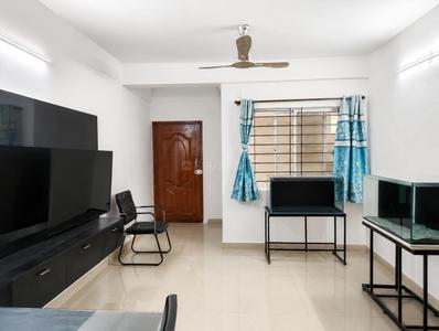 Hall Image of 1014 Sq.ft 2 BHK Apartment / Flat for sale in Jhanavi Capetown Heights, Electronic City Bengaluru for Rs. 6500000