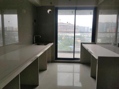Kitchen Image of 1580 Sq.ft 3 BHK Apartment / Flat for rent in Experio Platinum Elysium, Nerul Navi Mumbai for Rs. 77000