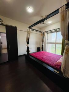 Bedroom Image of 649 Sq.ft 1 RK Studio for rent in Lodha Belmondo, Gahunje Pune for Rs. 35000