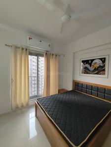Bedroom Image of 1125 Sq.ft 2 BHK Apartment / Flat for rent in Adani Aster Neo, Shantigram Ahmedabad for Rs. 38000
