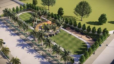 Mangalam Sky Blue City Plot View 2