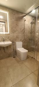 Bathroom Image of 624 Sq.ft 1 BHK Apartment / Flat for sale in Ramky Lumina, Rayasandra Bengaluru for Rs. 7600000