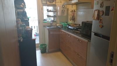 Kitchen Image of 1522 Sq.ft 3 BHK Apartment / Flat for sale in DLF New Town Heights, New Town Kolkata for Rs. 11700000