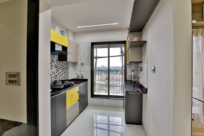 Kitchen Image of 615 Sq.ft 1 BHK Builder Floor for sale in Shree Adinath Symphony, Boisar Mumbai for Rs. 3200000