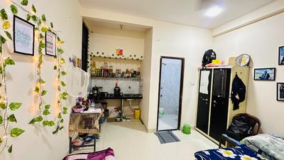 Hall Image of 500 Sq.ft 1 RK Builder Floor for rent in Indra Puri Colony Indore for Rs. 9500