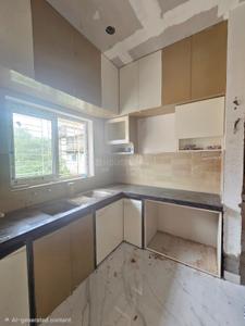 Kitchen Image of 1100 Sq.ft 3 BHK Apartment / Flat for sale in Lake Town Kolkata for Rs. 7480000