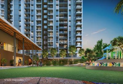 Image of 1100 Sq.ft 3 BHK Apartment / Flat for sale in Destination Mangalam Marvel, Charholi Budruk, Pune for Rs. 5400000