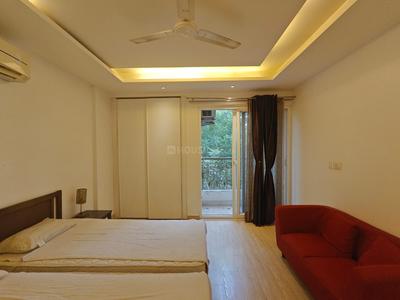 Bedroom Image of 1800 Sq.ft 3 BHK Builder Floor for sale in Sarvapriya Vihar New Delhi for Rs. 72500000