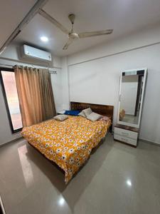 Bedroom Image of 1100 Sq.ft 2 BHK Apartment / Flat for rent in Indira Nagar Nashik for Rs. 17000