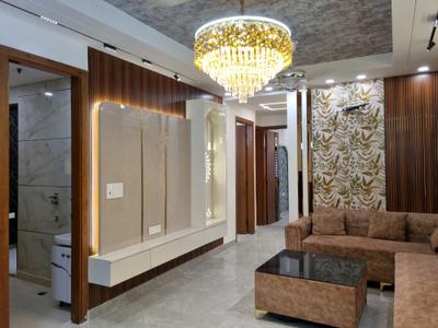 Living Room Image of 1350 Sq.ft 4 BHK Apartment / Flat for sale in Saarthi Lavish Homes by Saarthi Builders, Sector 15 Dwarka New Delhi for Rs. 12300000
