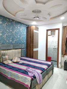 Bedroom Image of 915 Sq.ft 3 BHK Builder Floor for sale in Bharat Vihar New Delhi for Rs. 7000000