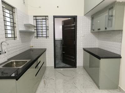 Kitchen Image of 1200 Sq.ft 3 BHK Independent House for rent in Horamavu Bengaluru for Rs. 30000