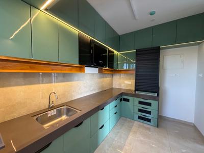 Kitchen Image of 900 Sq.ft 2 BHK Apartment / Flat for rent in Duville Riverdale Grove, Kharadi Pune for Rs. 35200