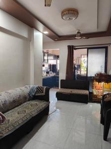 Hall Image of 1200 Sq.ft 2 BHK Apartment / Flat for rent in Gurudatta Bhaurao Park, Rabale Navi Mumbai for Rs. 26500
