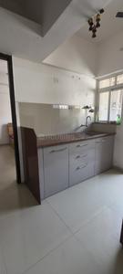 Kitchen Image of 600 Sq.ft 1 BHK Apartment / Flat for rent in Puraniks Aldea, Baner Pune for Rs. 28000