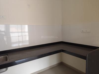 Kitchen Image of 680 Sq.ft 1 BHK Apartment / Flat for sale in Skyi Songbirds , Bhugaon Pune for Rs. 4700000