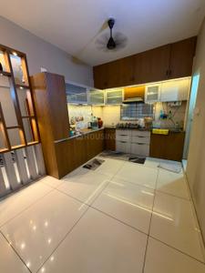 Kitchen Image of 1500 Sq.ft 3 BHK Apartment / Flat for rent in Saroliya Galaxy 77, Sama Savli Vadodara for Rs. 30000