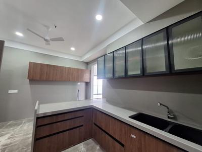 Kitchen Image of 5214 Sq.ft 4 BHK Apartment / Flat for rent in One Akshar, Sanpada Navi Mumbai for Rs. 350000
